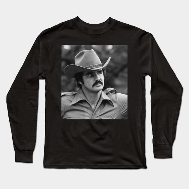 Burt Reynolds / 1936 Long Sleeve T-Shirt by DirtyChais